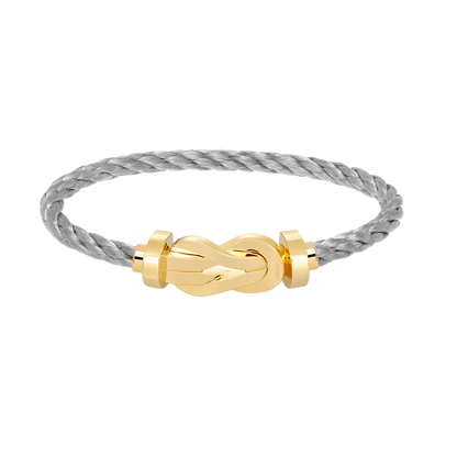 [Glitter Jewelry]CHANCE LARGE 8 FIGURE BUCKLE NO DIAMOND BRACELET GOLD