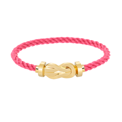 [Glitter Jewelry]CHANCE LARGE 8 FIGURE BUCKLE NO DIAMOND BRACELET GOLD