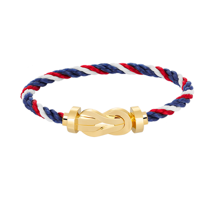 [Glitter Jewelry]CHANCE LARGE 8 FIGURE BUCKLE NO DIAMOND BRACELET GOLD