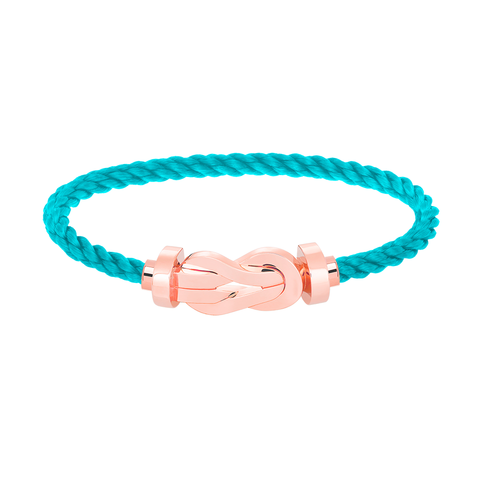[Glitter Jewelry]CHANCE LARGE 8 FIGURE BUCKLE NO DIAMOND BRACELET ROSE GOLD