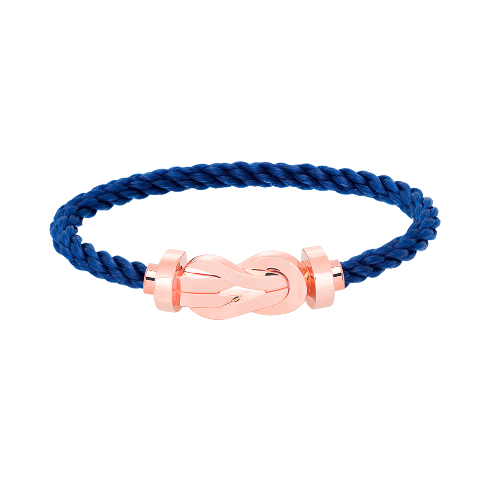 [Glitter Jewelry]CHANCE LARGE 8 FIGURE BUCKLE NO DIAMOND BRACELET ROSE GOLD