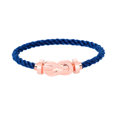 [Glitter Jewelry]CHANCE LARGE 8 FIGURE BUCKLE NO DIAMOND BRACELET ROSE GOLD