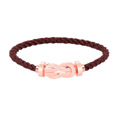 [Glitter Jewelry]CHANCE LARGE 8 FIGURE BUCKLE NO DIAMOND BRACELET ROSE GOLD