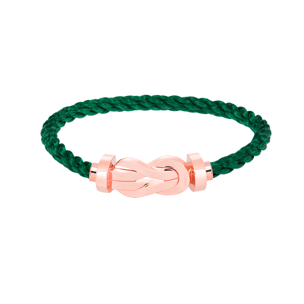 [Glitter Jewelry]CHANCE LARGE 8 FIGURE BUCKLE NO DIAMOND BRACELET ROSE GOLD