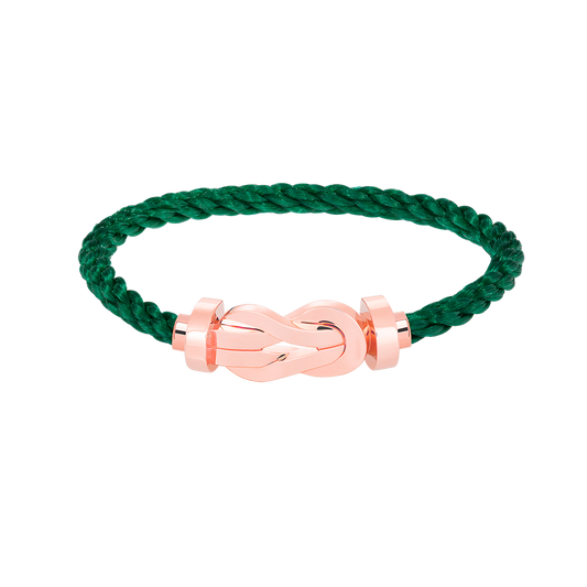 [Glitter Jewelry]CHANCE LARGE 8 FIGURE BUCKLE NO DIAMOND BRACELET ROSE GOLD