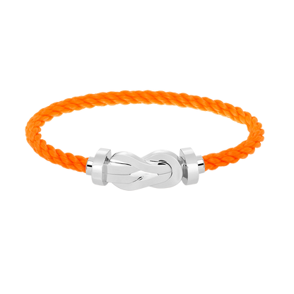 [Glitter Jewelry]CHANCE LARGE 8 FIGURE BUCKLE NO DIAMOND BRACELET SILVER