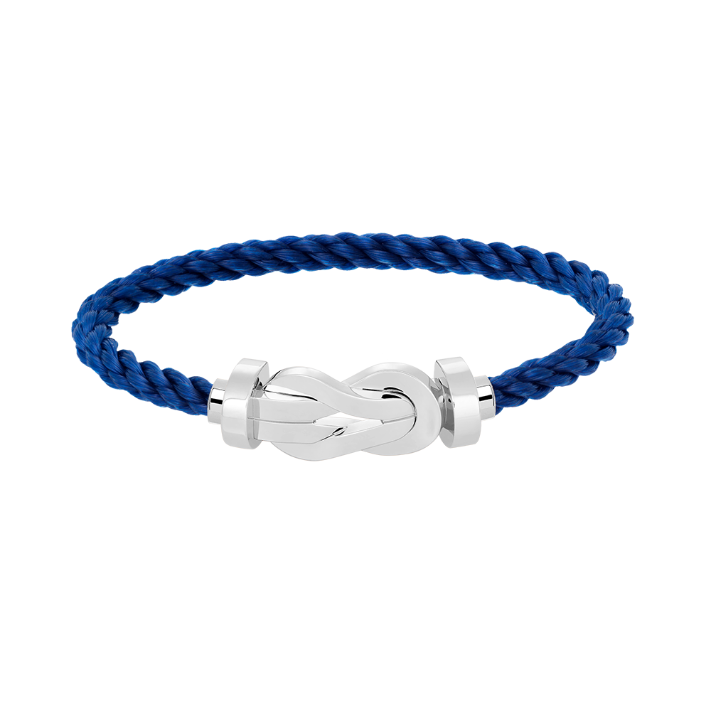 [Glitter Jewelry]CHANCE LARGE 8 FIGURE BUCKLE NO DIAMOND BRACELET SILVER