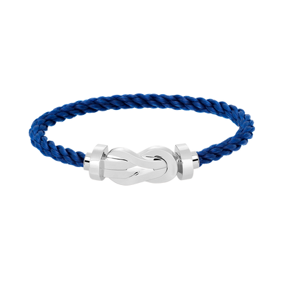 [Glitter Jewelry]CHANCE LARGE 8 FIGURE BUCKLE NO DIAMOND BRACELET SILVER