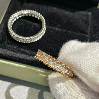[Glitter Jewelry]PERLEE DIAMOND ROSE GOLD RING