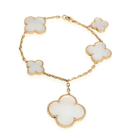 [Glitter Jewelry]MAGIC CLOVER MOP GOLD BRACELET 5 MOTIFS