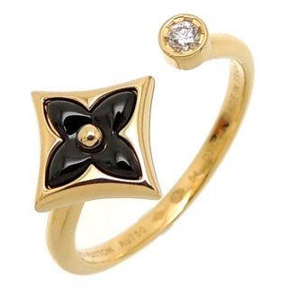 [Glitter Jewelry]STAR 1 DIAMOND OPEN RING