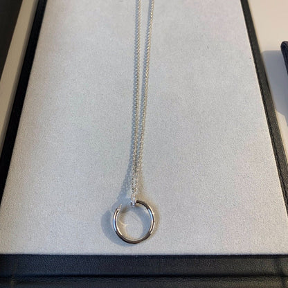 [Glitter Jewelry]JUSTE NECKLACE SILVER
