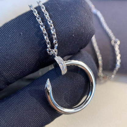 [Glitter Jewelry]JUSTE NECKLACE SILVER