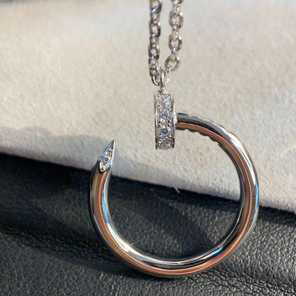 [Glitter Jewelry]JUSTE NECKLACE SILVER