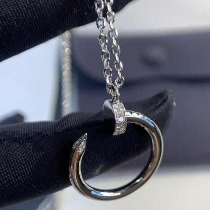 [Glitter Jewelry]JUSTE NECKLACE SILVER