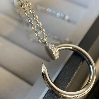 [Glitter Jewelry]JUSTE NECKLACE SILVER