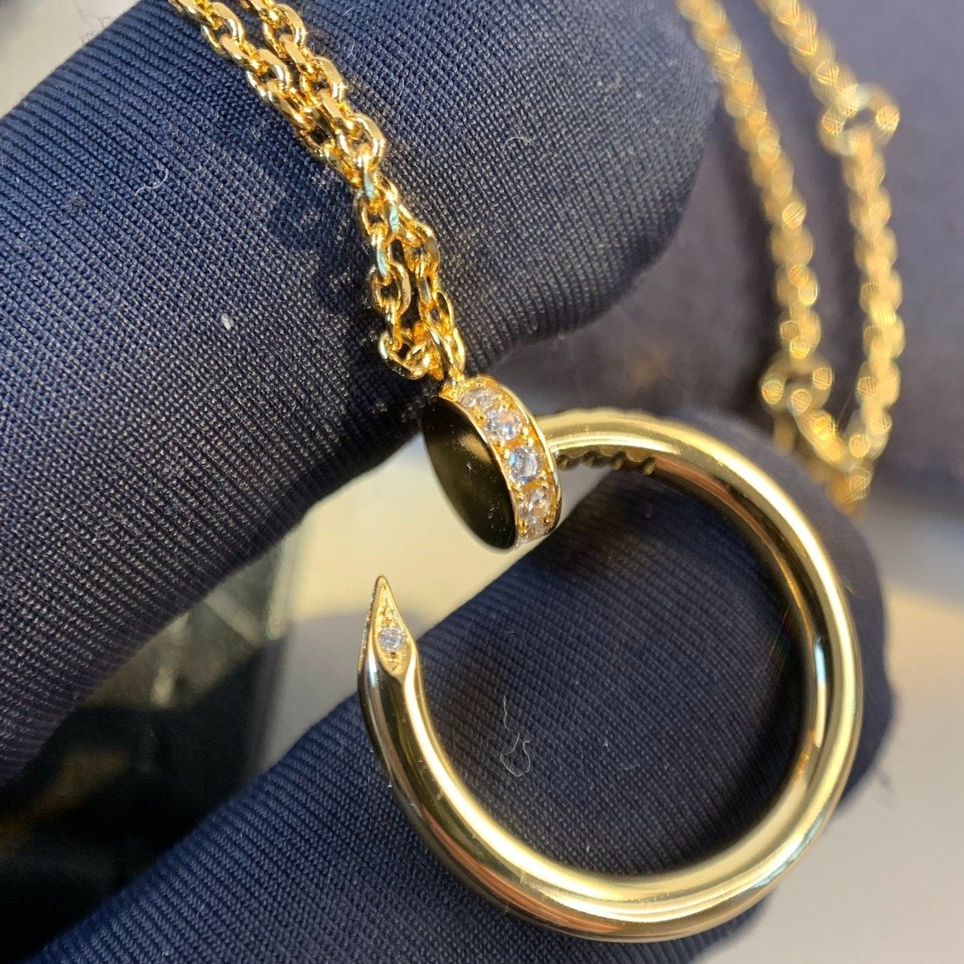 [Glitter Jewelry]JUSTE NECKLACE GOLD
