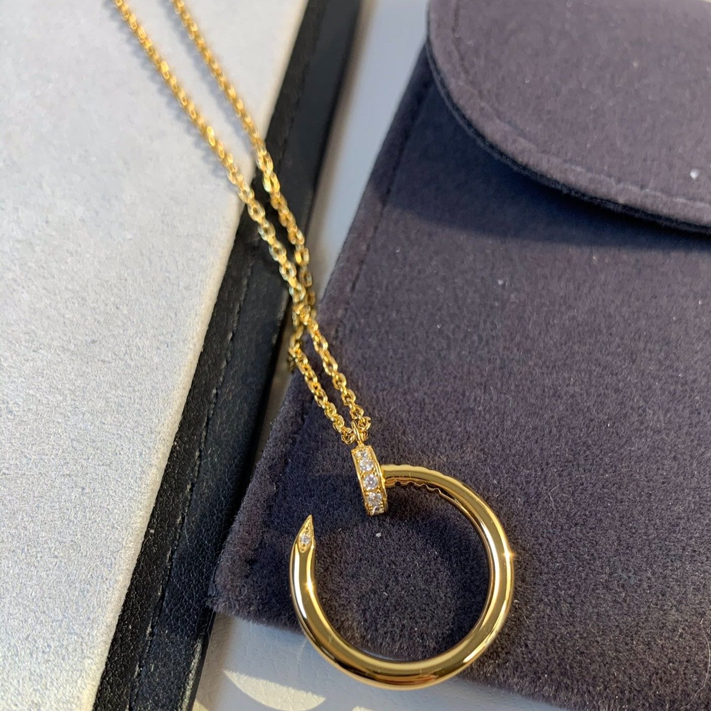 [Glitter Jewelry]JUSTE NECKLACE GOLD
