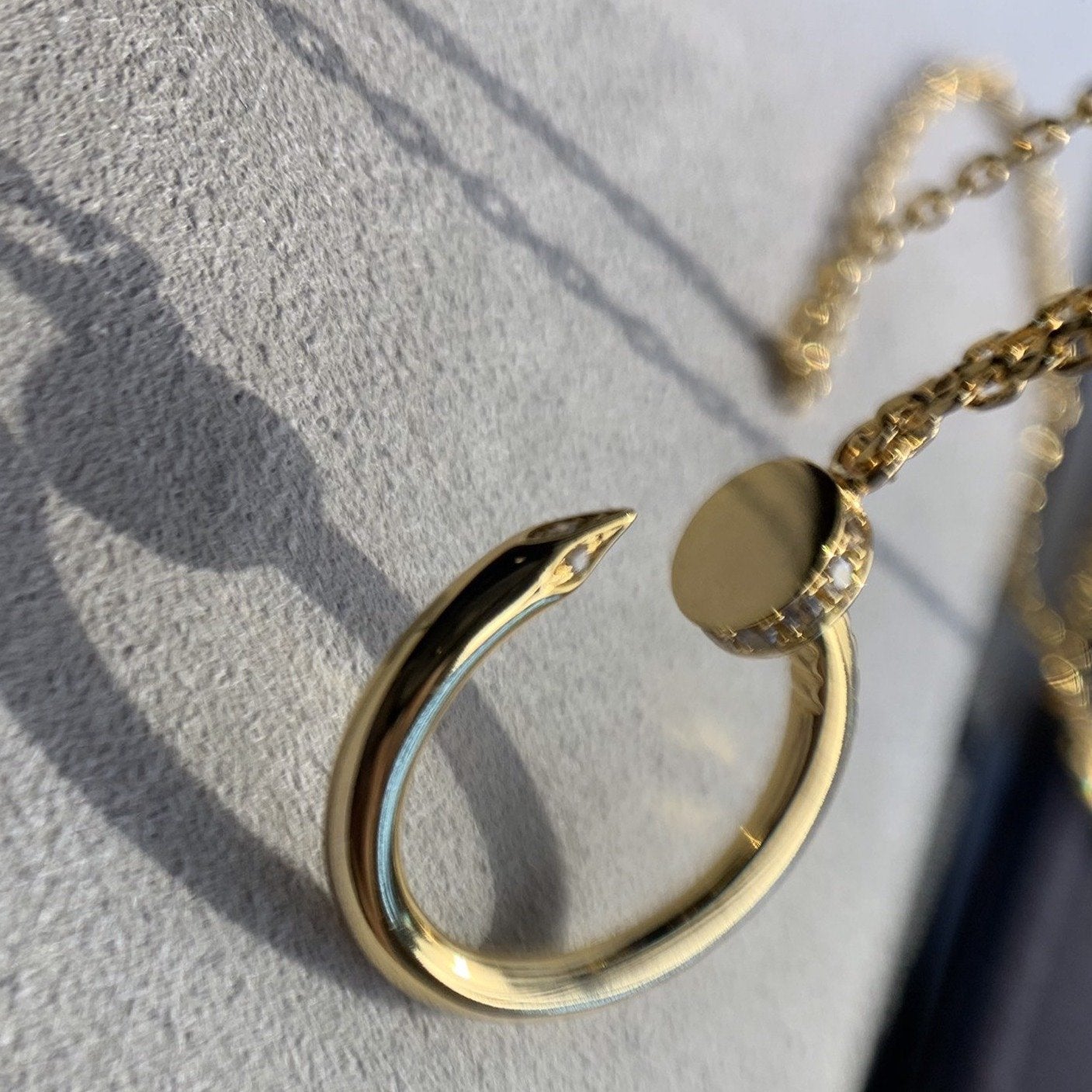 [Glitter Jewelry]JUSTE NECKLACE GOLD