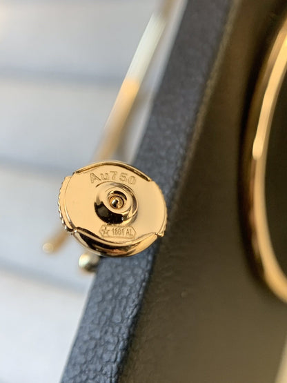 [グリッタージュエリー]JUSTE イヤリング ゴールド ダイヤモンド 1.8mm 