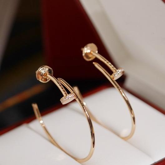 [グリッタージュエリー]JUSTE イヤリング ダイヤモンド 1.8mm 