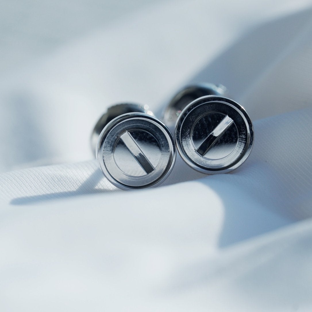 [Glitter Jewelry]LOVE EARRINGS SILVER 10MM