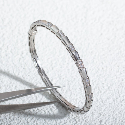 [Glitter Jewelry]SERPENTI BRACELET SILVER DIAMOND