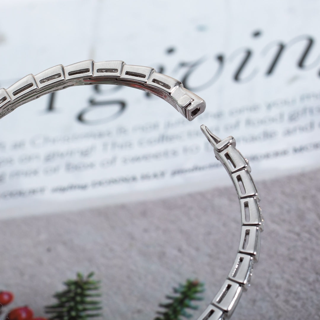[Glitter Jewelry]SERPENTI BRACELET SILVER DIAMOND