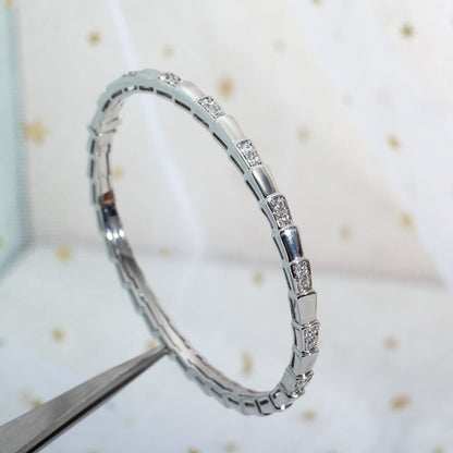 [Glitter Jewelry]SERPENTI BRACELET SILVER DIAMOND