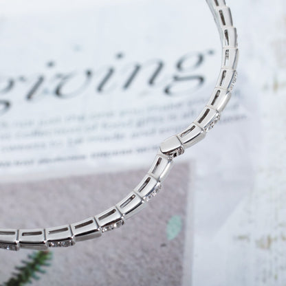 [Glitter Jewelry]SERPENTI BRACELET SILVER DIAMOND