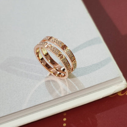 [Glitter Jewelry]LOVE RING 2.65MM DIAMOND