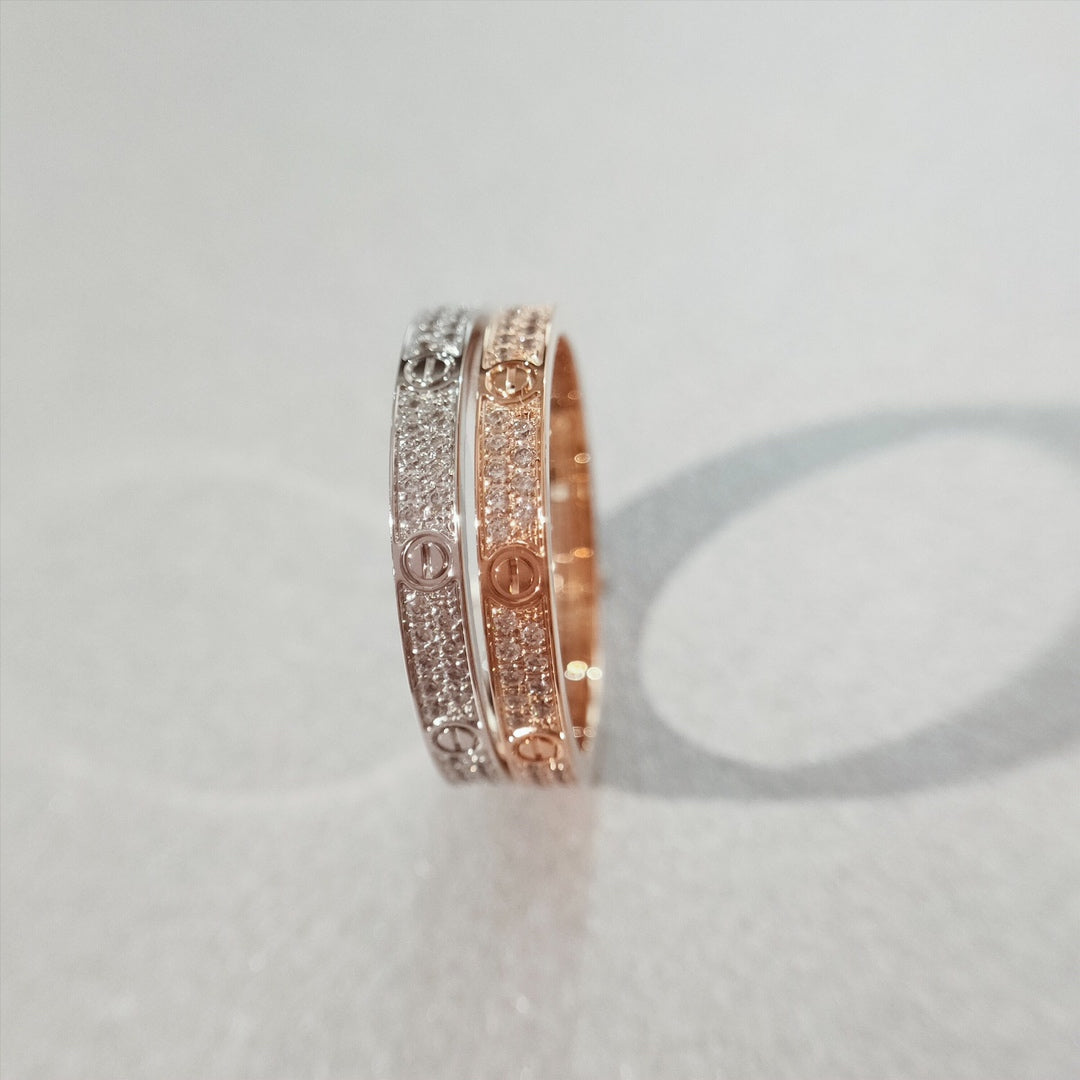 [Glitter Jewelry]LOVE RING 2.65MM DIAMOND