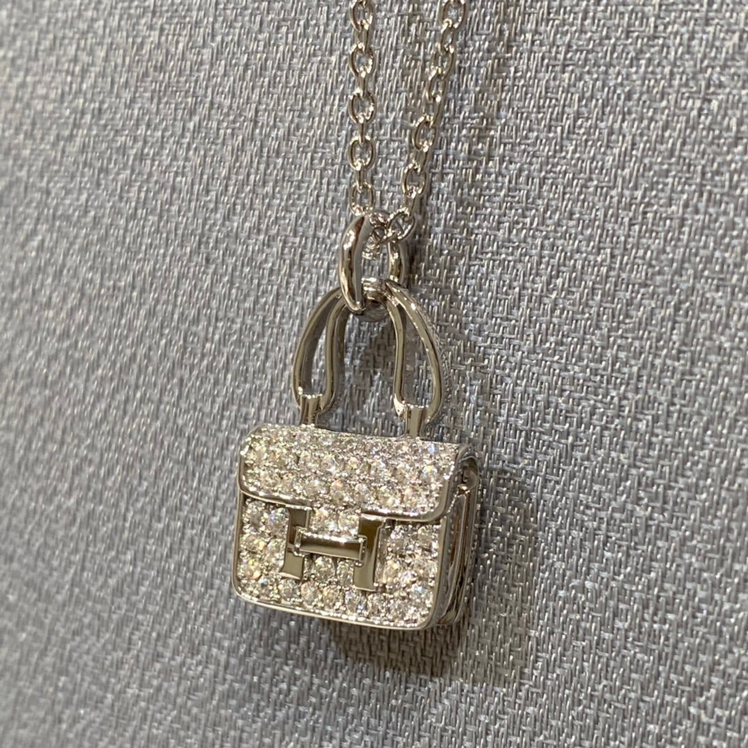 [Glitter Jewelry]CONSTANCE PEDANT DIAMOND NECKLACE