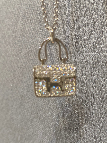 [Glitter Jewelry]CONSTANCE PEDANT DIAMOND NECKLACE