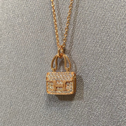 [Glitter Jewelry]CONSTANCE PEDANT DIAMOND NECKLACE