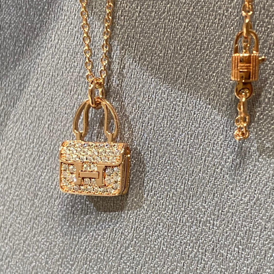 [Glitter Jewelry]CONSTANCE PEDANT DIAMOND NECKLACE