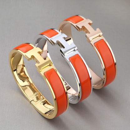 [Glitter Jewelry]H ORANGE BRACELET