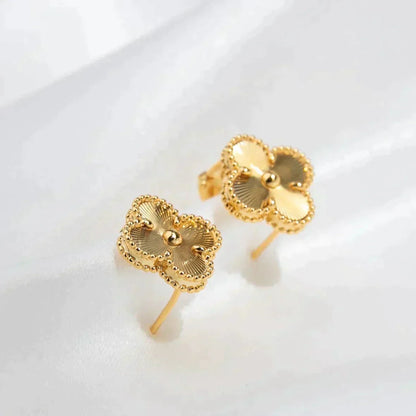 [Glitter Jewelry]CLOVER MEDIUM 1 MOTIFS LASER EARRINGS