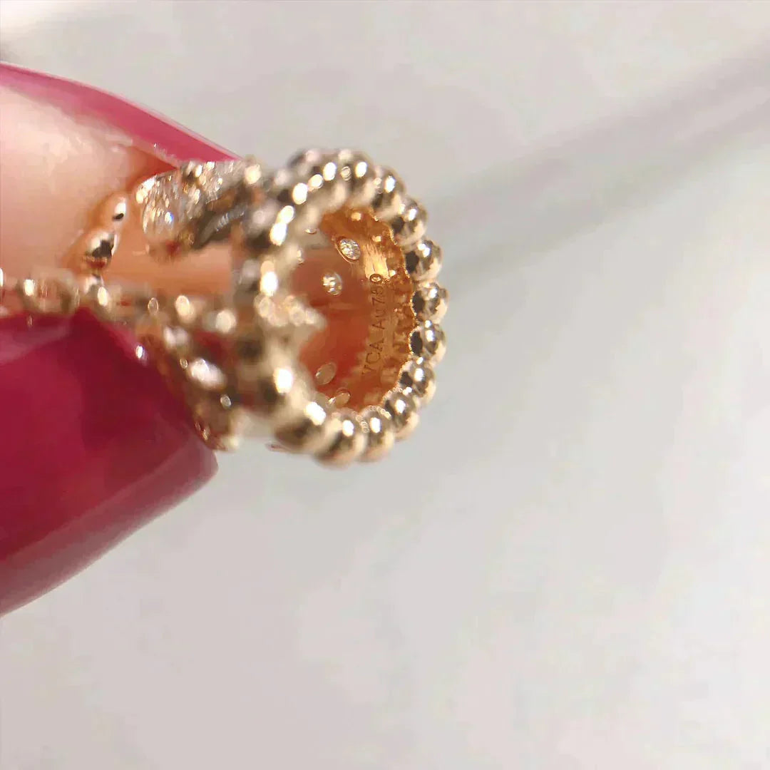 [Glitter Jewelry]PERLEE PEDANT NECKLACE GOLD / ROSE GOLD