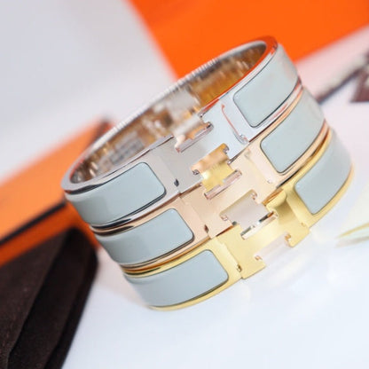 [Glitter Jewelry]H LIGHT BLUE BRACELET