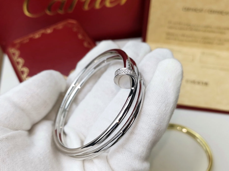 [Glitter Jewelry]JUSTE BRACELET 3.5MM DOUBLE ROW DIAMOND