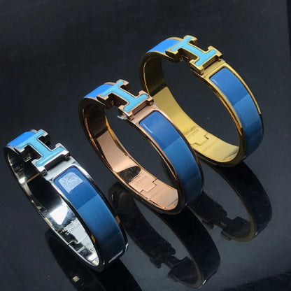 [Glitter Jewelry]H BRACELET BLUE RAINBOW CERAMIC