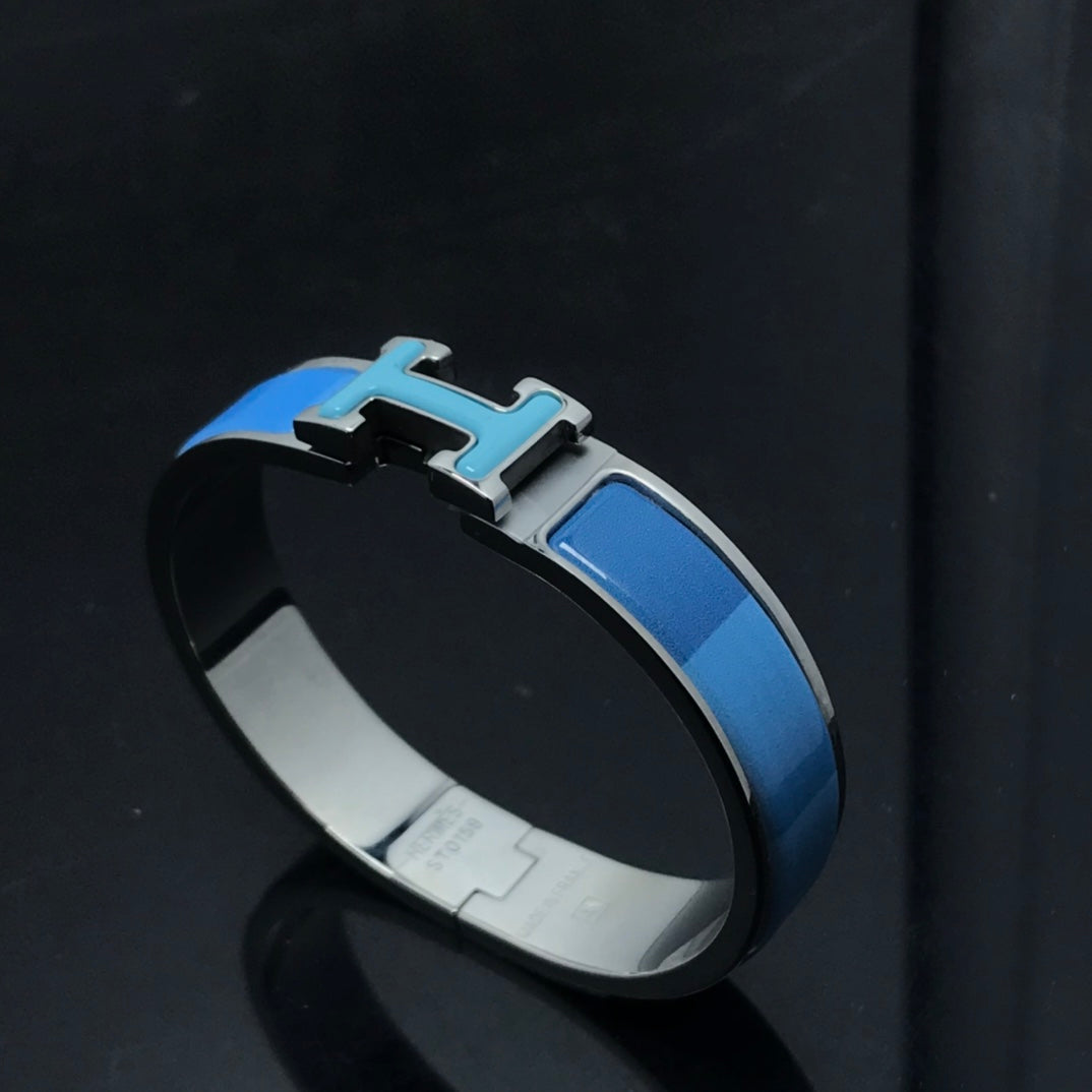 [Glitter Jewelry]H BRACELET BLUE RAINBOW CERAMIC