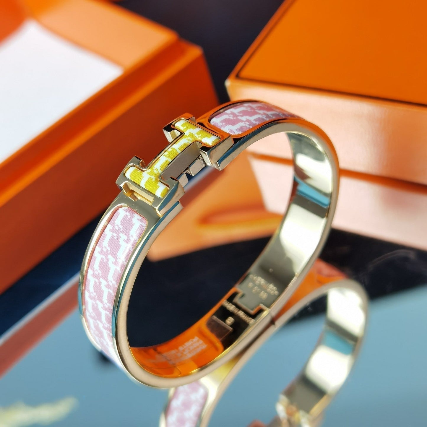 [Glitter Jewelry]H HORSE BRACELET 12MM