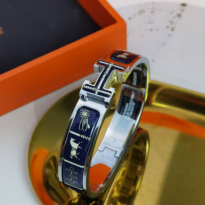 [Glitter Jewelry]H COUVERTURES DARK BLUE BRACELET