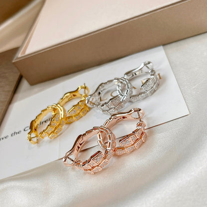 [Glitter Jewelry]SERPENTI EARRINGS DIAMOND