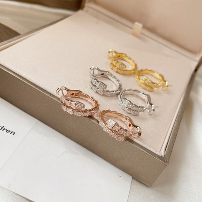 [Glitter Jewelry]SERPENTI EARRINGS DIAMOND