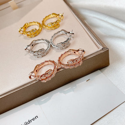 [Glitter Jewelry]SERPENTI EARRINGS DIAMOND