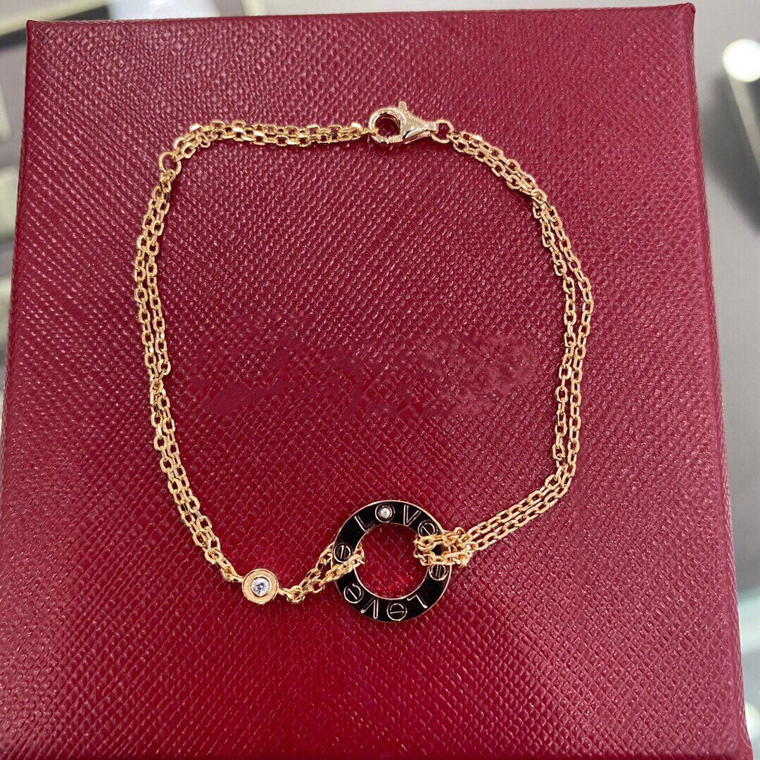 [Glitter Jewelry]LOVE BRACELET 2 DIAMOND