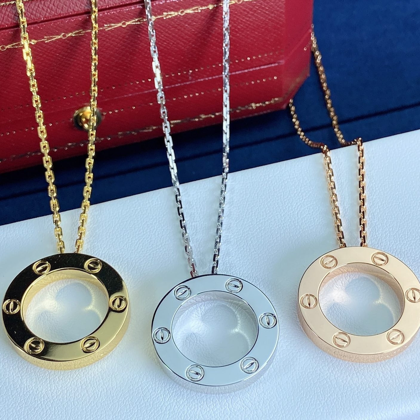 [Glitter Jewelry]LOVE NECKLACE 16MM